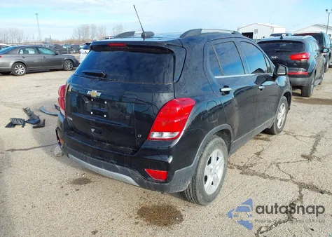 2018 Chevrolet Trax Lt z USA, uszkodzony, nr VIN 3GNCJLSB1JL305805